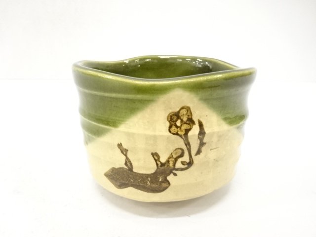 JAPANESE COLLECTIBLE / ORIBE TEA BOWL